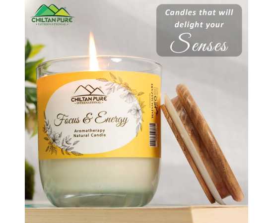 Focus & Energy Aromatherapy Candle - 500G