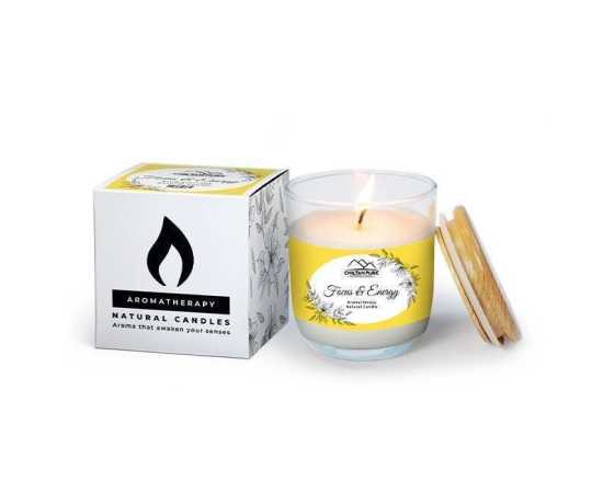 Focus & Energy Aromatherapy Candle - 500G