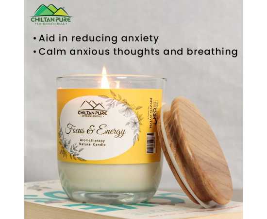 Focus & Energy Aromatherapy Candle - 500G