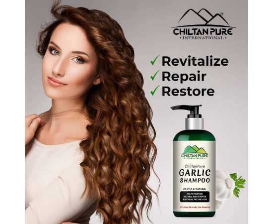 Garlic Shampoo - Enhance Hair Growth - 250ML