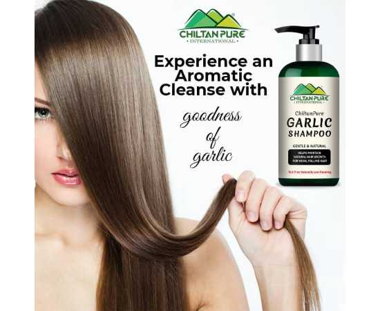 Garlic Shampoo - Enhance Hair Growth - 250ML