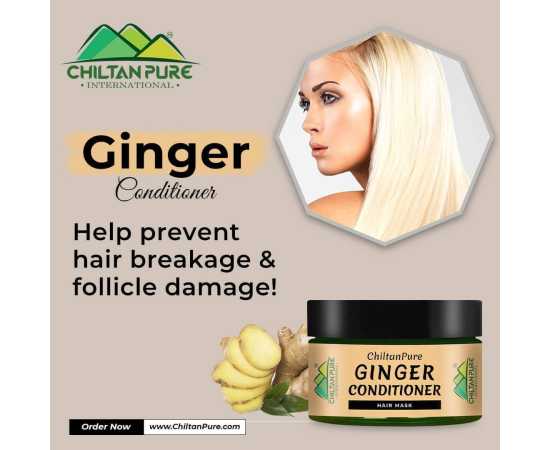 Ginger Conditioner Hair Mask - Restores Hair Manageability, - 250ML