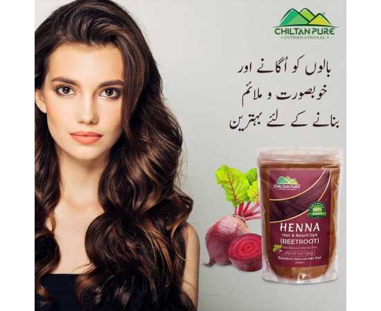 Henna Beetroot Hair And Beard Dye Color