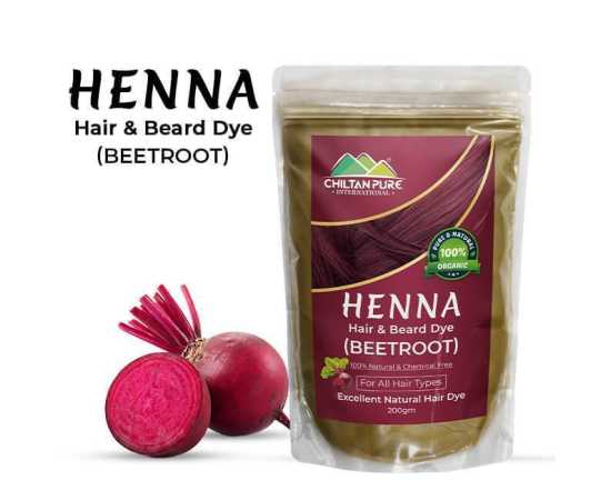 Henna Beetroot Hair And Beard Dye Color