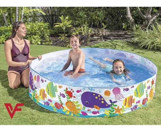 INTEX Snapset Pool 56452 6 FT X 15 IN Plastic Swimming Pool Vinyl kids