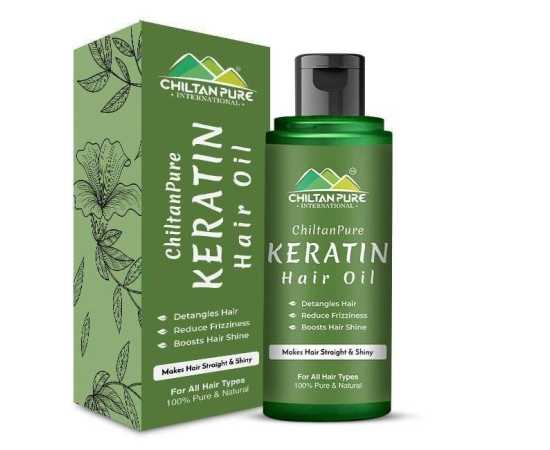 Keratin Hair Oil - Reduce Frizziness & Boosts Hair Shine