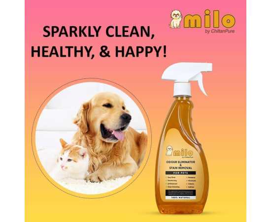 Milo Pet Odour Eliminator & Stain Removal - 500ML