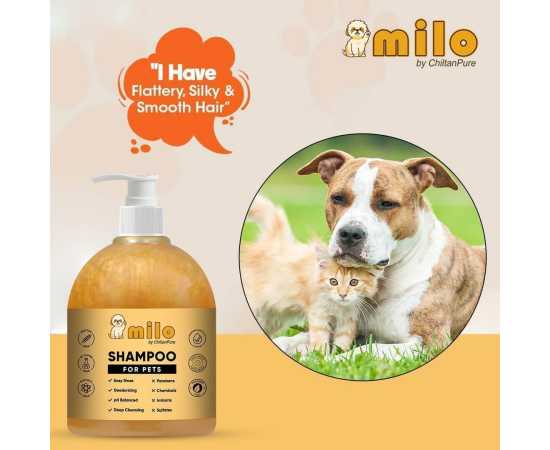 Milo Pet Shampoo- Anti-Dandruff & Gently Cleanse Hair- 500ML