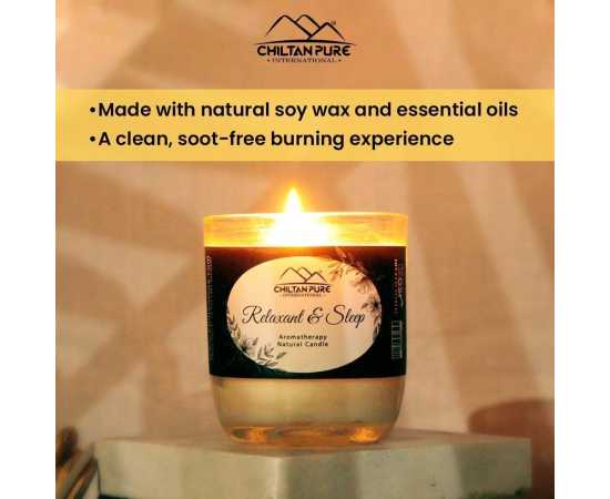 Relaxant & Sleep Aromatherapy Candle - The Flame To Relax You