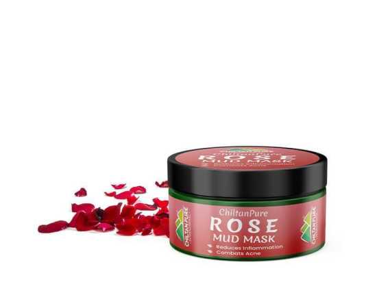 Rose Mud Mask - Brightens Skin & Boosts Blood Circulation