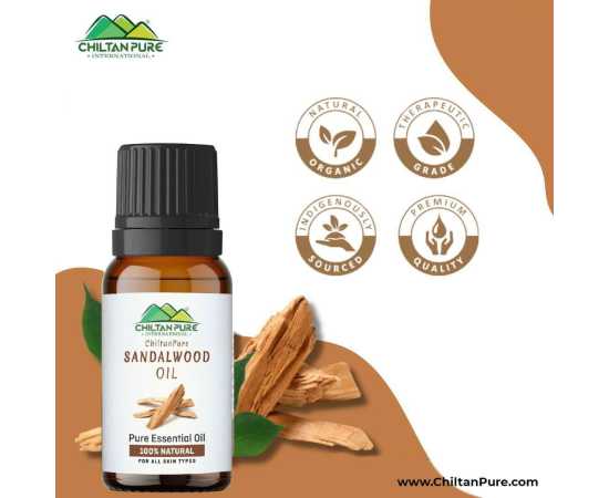 Sandalwood Essential Oil - Heals Ailments & Reduces Blood Pressure