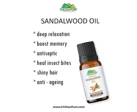 Sandalwood Essential Oil - Heals Ailments & Reduces Blood Pressure