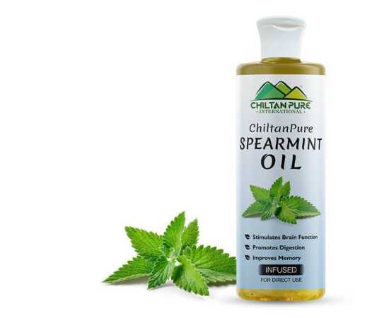 Spearmint Infused Oil - Relieves Spasms & Freshens Breathe