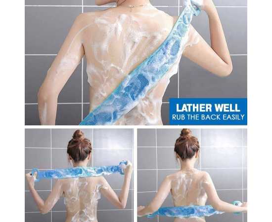 Body Wash Silicone Bath Scrubber Belt