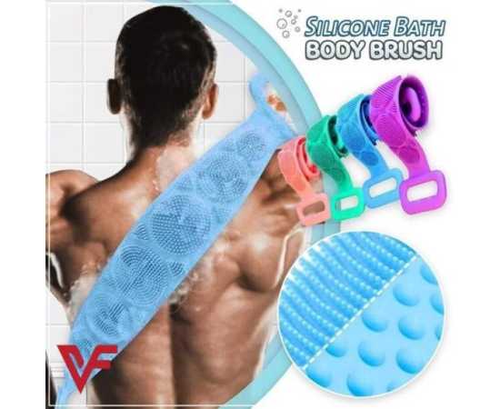 Body Wash Silicone Bath Scrubber Belt