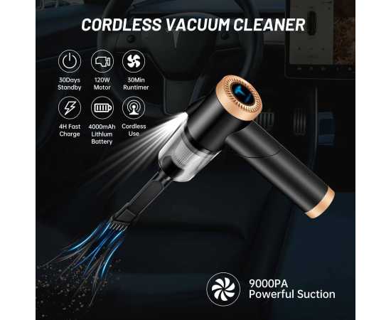 Small Car Handheld Portable Vacuum Cleaner