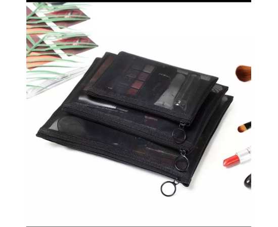 3 PCS Cosmetic Storage Pouch Set