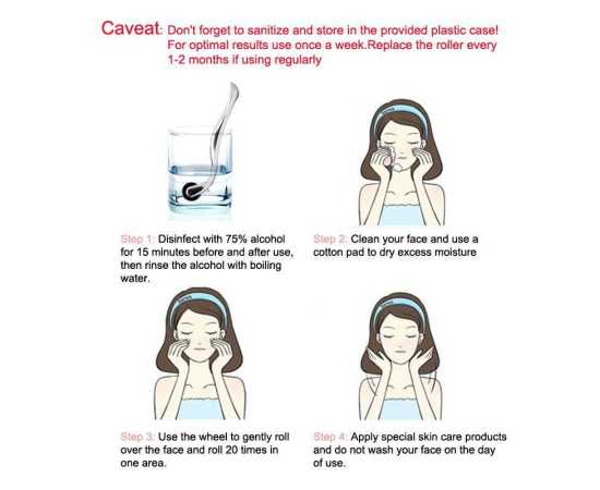 Skin Therapy 0.5 Derma Roller With 540 Micro Needle