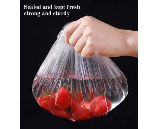 Disposable Cling Film Cover Elastic Food Cover - 100 PCS