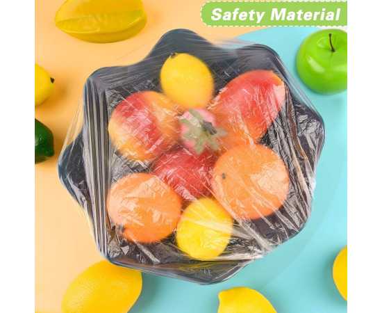 Disposable Cling Film Cover Elastic Food Cover - 100 PCS