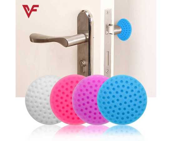 5 Self Adhesive Door Lock Protective Wall Rubber