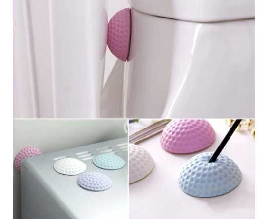 5 Self Adhesive Door Lock Protective Wall Rubber