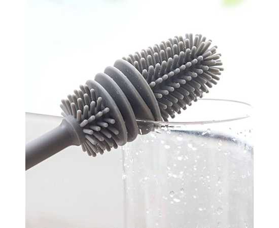 Silicone Bottle Cleaning Brush With Long Handle
