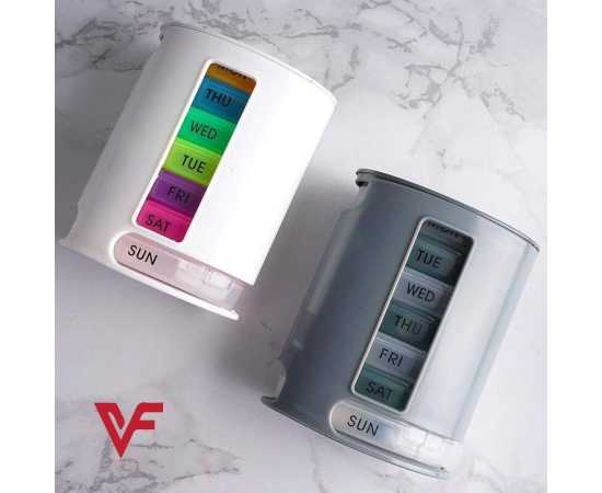 7 Day Weekly Tablets Medicine Pills Organizer Storage Box