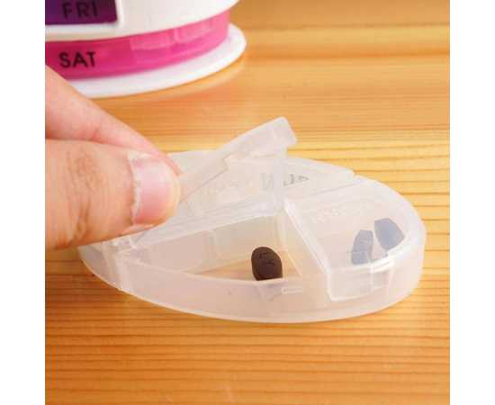 7 Day Weekly Tablets Medicine Pills Organizer Storage Box