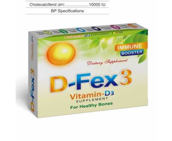 D-Fex Vitamin D3 Supplement For Healthy Bones