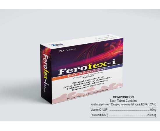 Ferofex-I 20 Tablets Nutritional Supplements