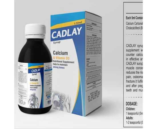 Cadly Syrup Supplement For Healthy Bones - 120ML