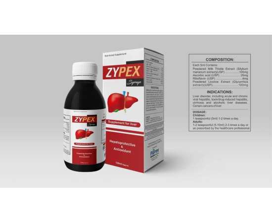 Zypex Syrup Supplements For Liver - 120ML