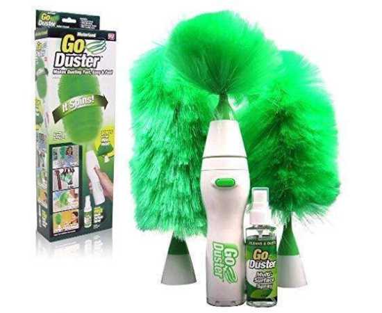 Go Duster Feather Dust Brush Household Cleaning Kit Product