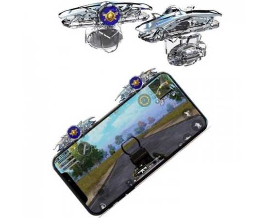 F302 Pubg Mobile Trigger Fire Button Aim Key L1R1 Shooter - 1 Pair