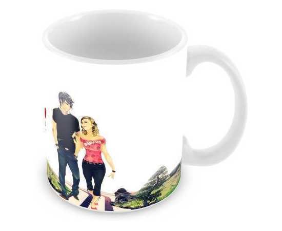 Amazing With My Love Printed Customized Coffee Mug