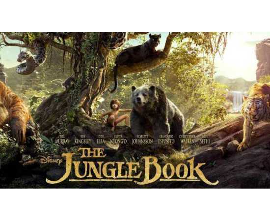The Jungle Book 2016 Movie - Urdu, English 1080P HD in DVD