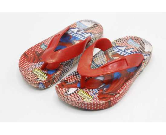 Spider Man Slipper Red For Kids