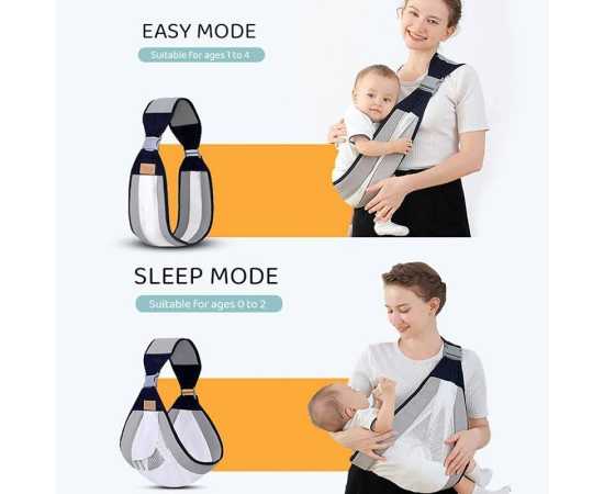 Baby Carrier Ergonomic Baby Sling Strap Adjustable 3D Mesh Baby Carrier