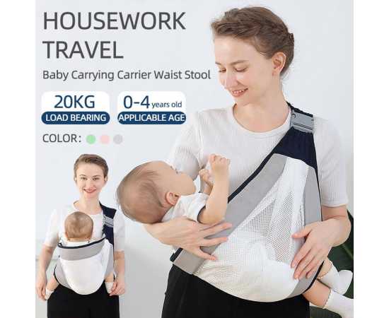 Baby Carrier Ergonomic Baby Sling Strap Adjustable 3D Mesh Baby Carrier