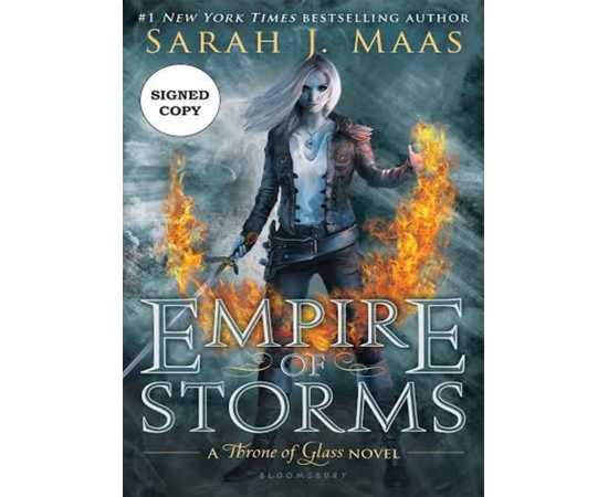 Empire Of Storms - A Throne Of Glass Book 5 Novel by Sarah J Maas