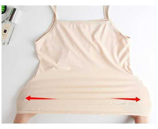 Women Camisole Slim Stretchy Spaghetti Strap Sleeveless O-Neck Basic Plain Vest Tops