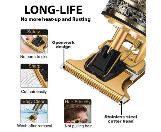 Dynamic Life Original Vintage T9 Trimmer Hair Grooming Kit