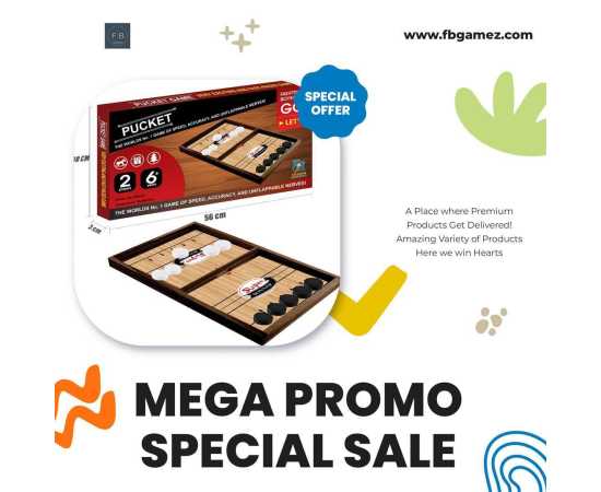 Large Pucket Board Game For Kids