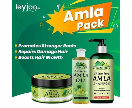 Amla Pack Treatment - Repairs Damaged Hair & Boots Hair Growth