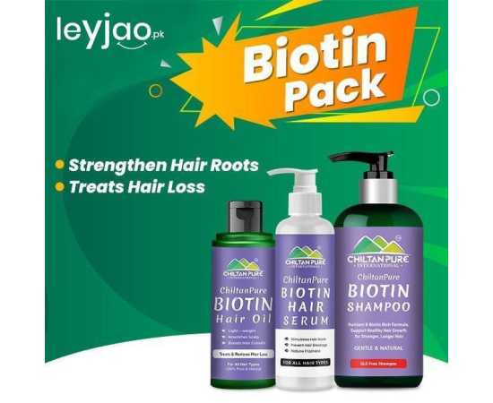 Biotin Hair Growth Kit - Treats Hair Loss & Promotes Hair Growth