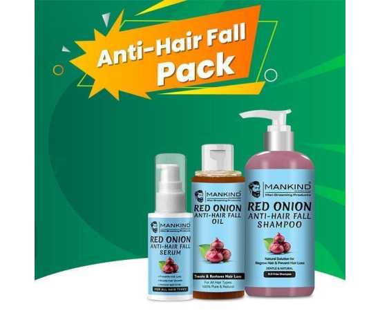 Red Onion Anti Hair Fall Pack - Promotes Hair Regrowth & Strengthen Hair