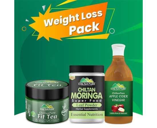 Weight Loss Kit - Apple Vinegar/Moringa Powder/Chia Seed/Honey & Fit Tea