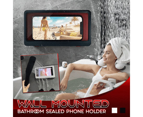 Bathroom Toilet Wall Mounted Mobile Phone Holder 6.8 Inch