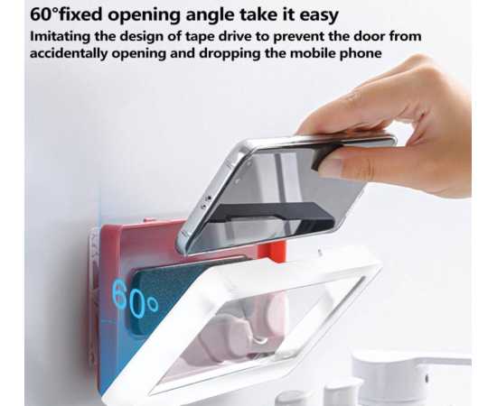Bathroom Toilet Wall Mounted Mobile Phone Holder 6.8 Inch